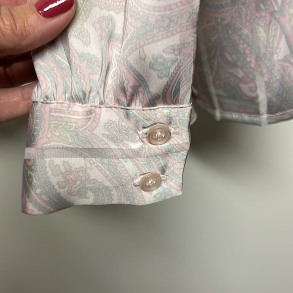 La Cine Classic vintage blouse with scarf - Picture 4 of 5